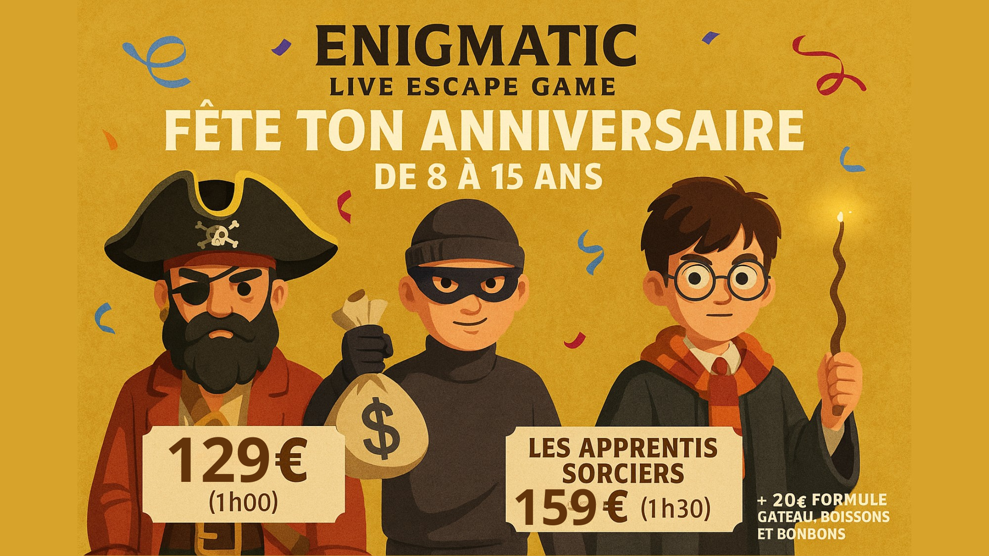 - Enigmatic Live Escape Game